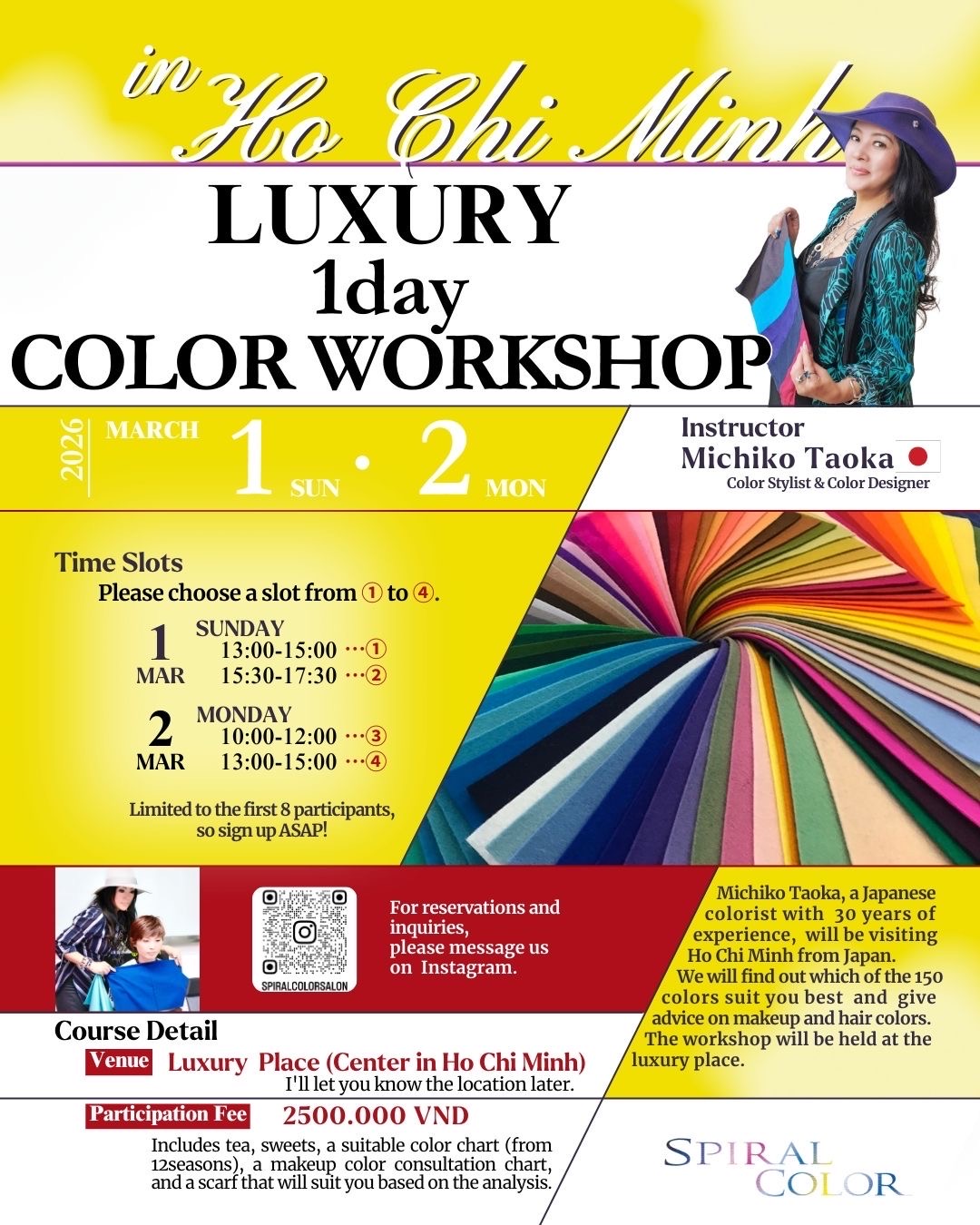 Why Join This Luxury Color Experience in HCMC - Spiral Color Salon