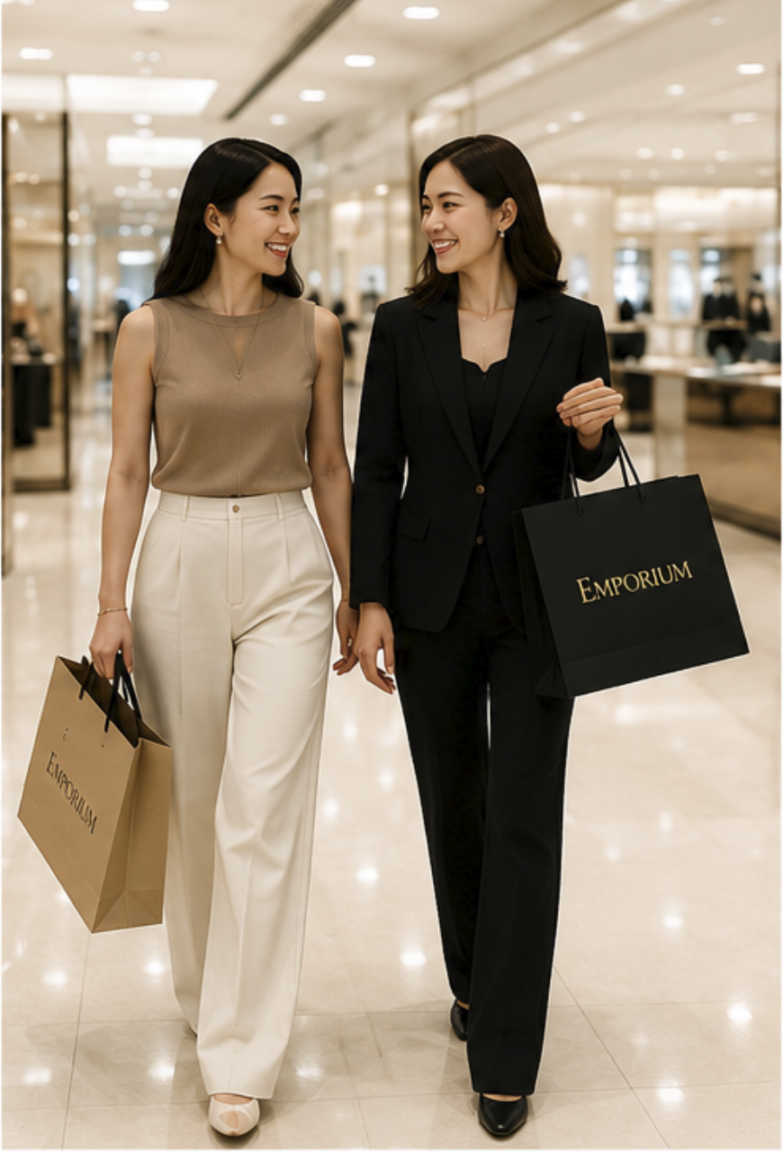Signature Color and Shopping 120 experience at Emporium